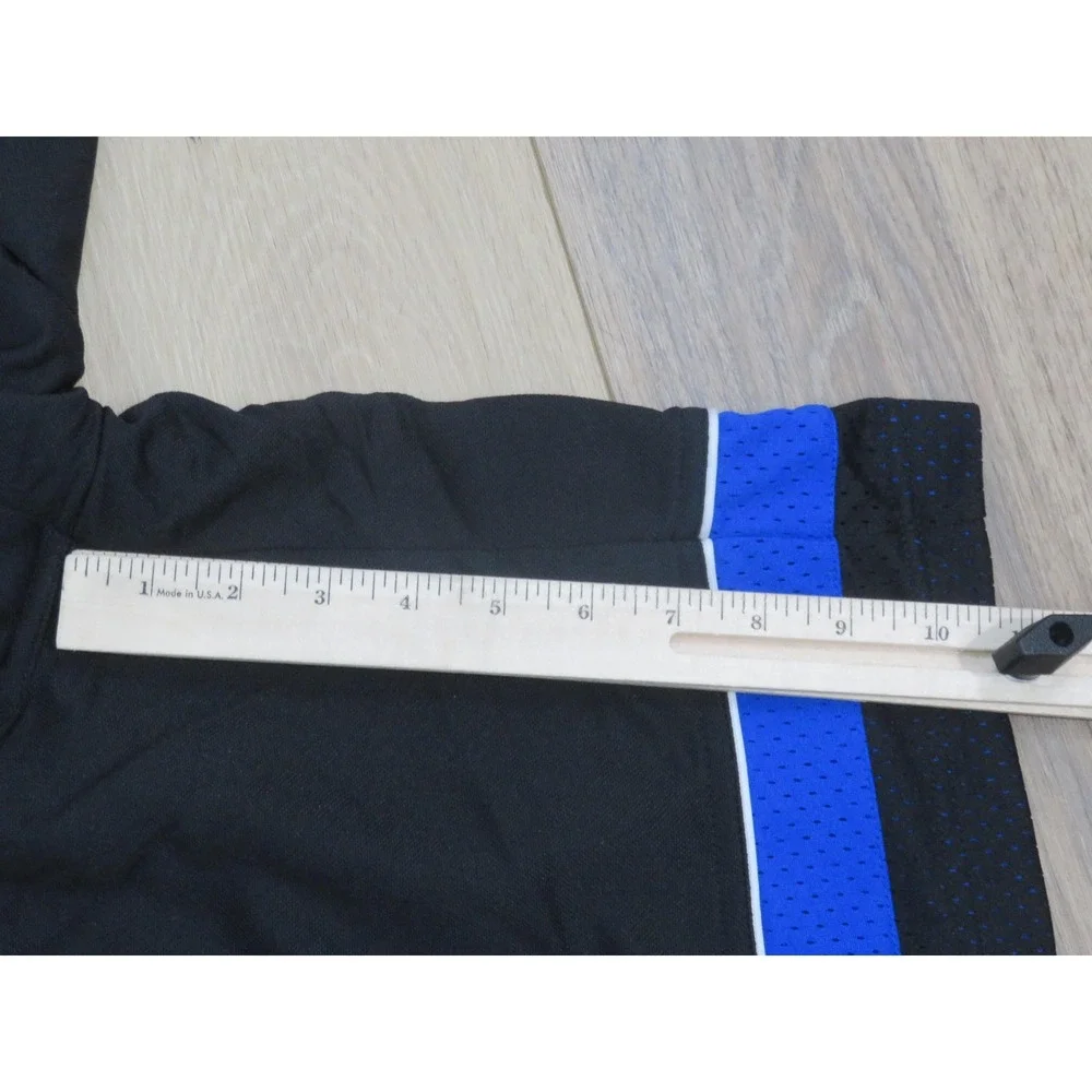 Vintage y2k And1 Basketball Shorts Mens XXL Black Blue Mesh Workout Baggy